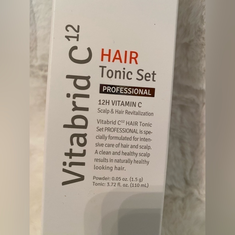 Vitabrid C12 Professional Hair Tonic. For all Hair and Scalp Types. Repairs Hair